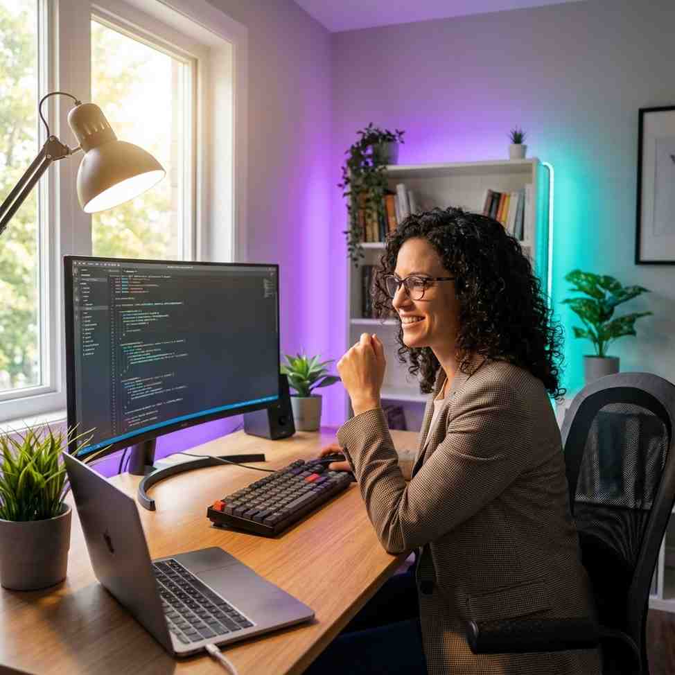 Empowering Women in Tech Illustration